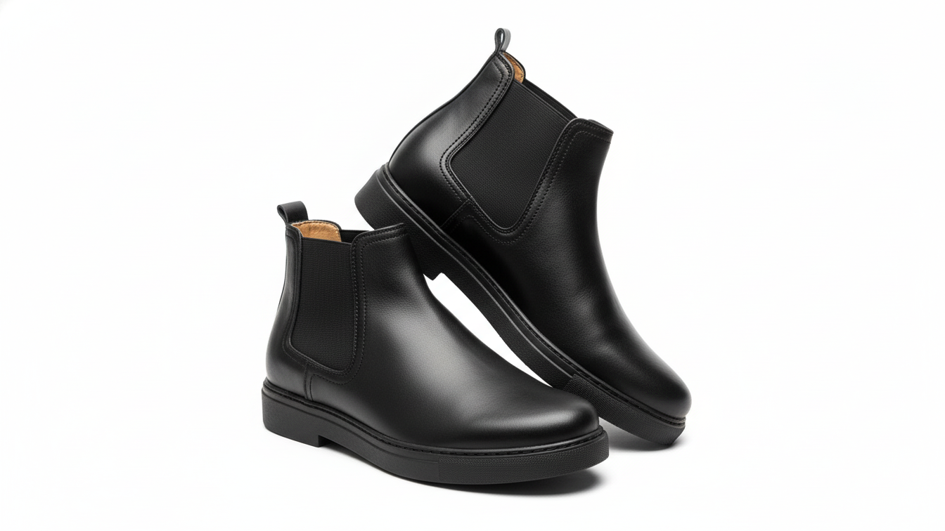 Bottines Homme en Cuir